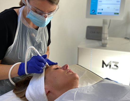 Microdermabrasion Training Course with skin health solutions